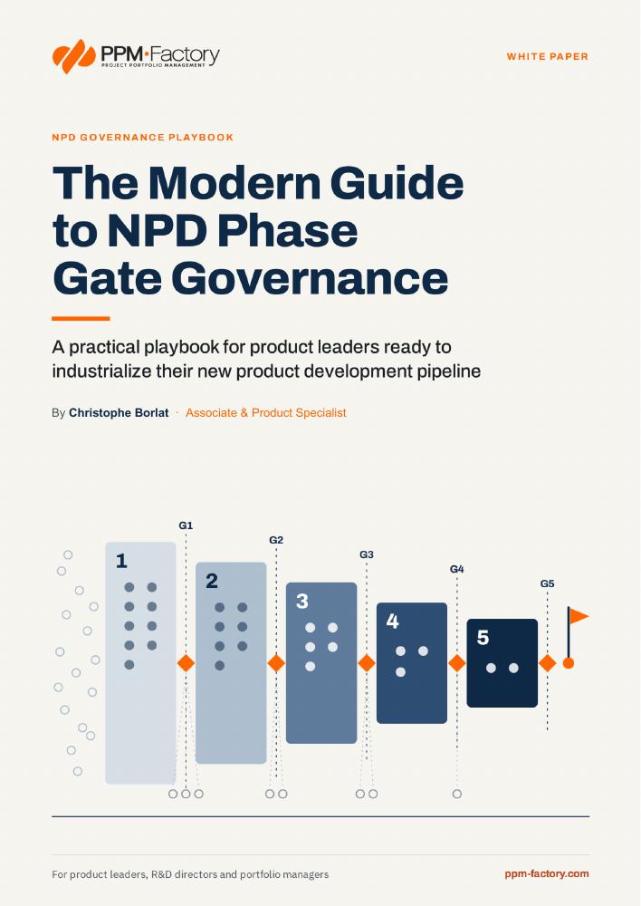 The Modern Guide to NPD Phase Gate Governance white paper cover